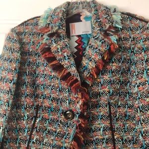 AMAZING M MISSONI SHORT BLAZER